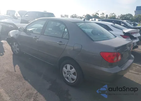 2007 Toyota Corolla Le из США, поврежденный, VIN 2T1BR32E67C728656